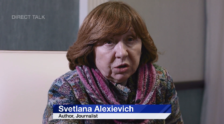 NHK Direct Talk Svetlana Alexievich　スヴェトラーナ・アレクシエーヴィッチ